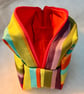 Vibrant stripes - Medium boxy zipper pouch - Image 4