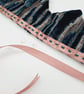 Teal velvet and pink crown, children's princess dress up accessories.   - Image 8
