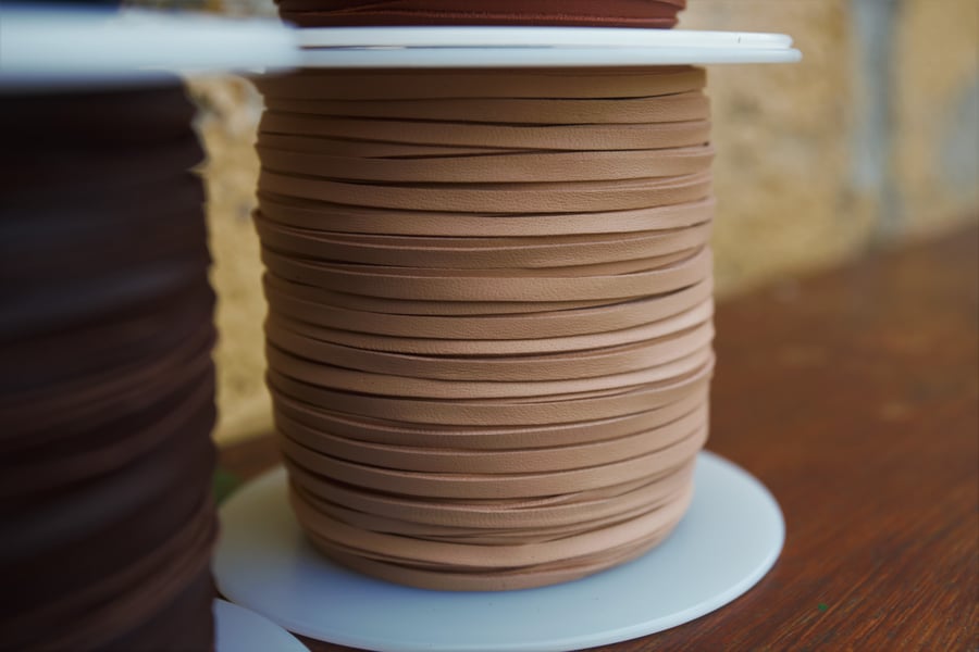 Kangaroo Leather Lace 3mm premium quality Natural 1m