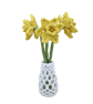 macrame flower daffodils and vase - Image 10