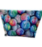 Large Project Bag for Knitting & Crochet - Disco Ball Yarn Bag - Handmade Gift
