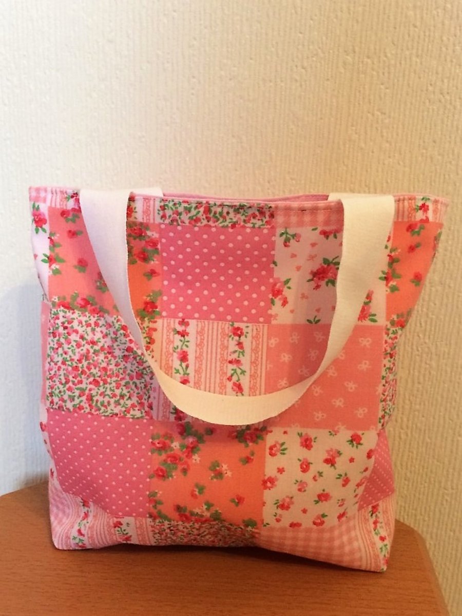 Childrens patchwork bag