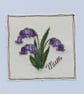 Embroidered Bluebells Mother's Day Card - Image 2