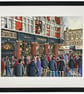 W Ham. Boleyn Tavern. West H. Framed Utd Football Club F.C Art Print 20" x 16"