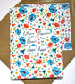 Where flowers bloom so does hope card - Image 1