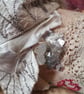 Textile art sculpture, Unicorn, mythical, fantasy art. OOAK art, unicorn - Image 5