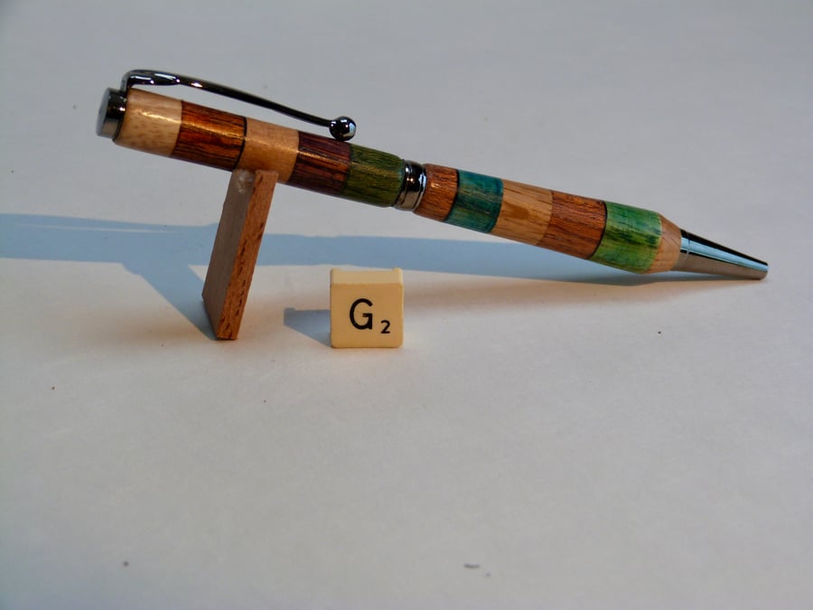 Hand turned wooden pen