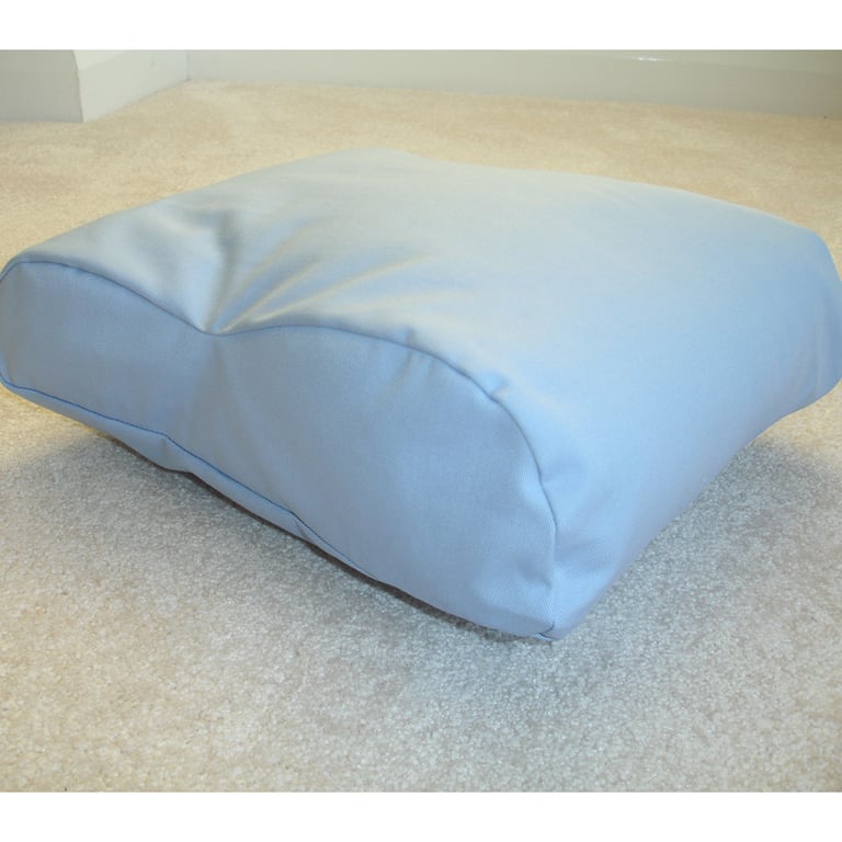 Tempur Pedic Original Travel Neck Pillow Cover Orthopaedic Sky Blue