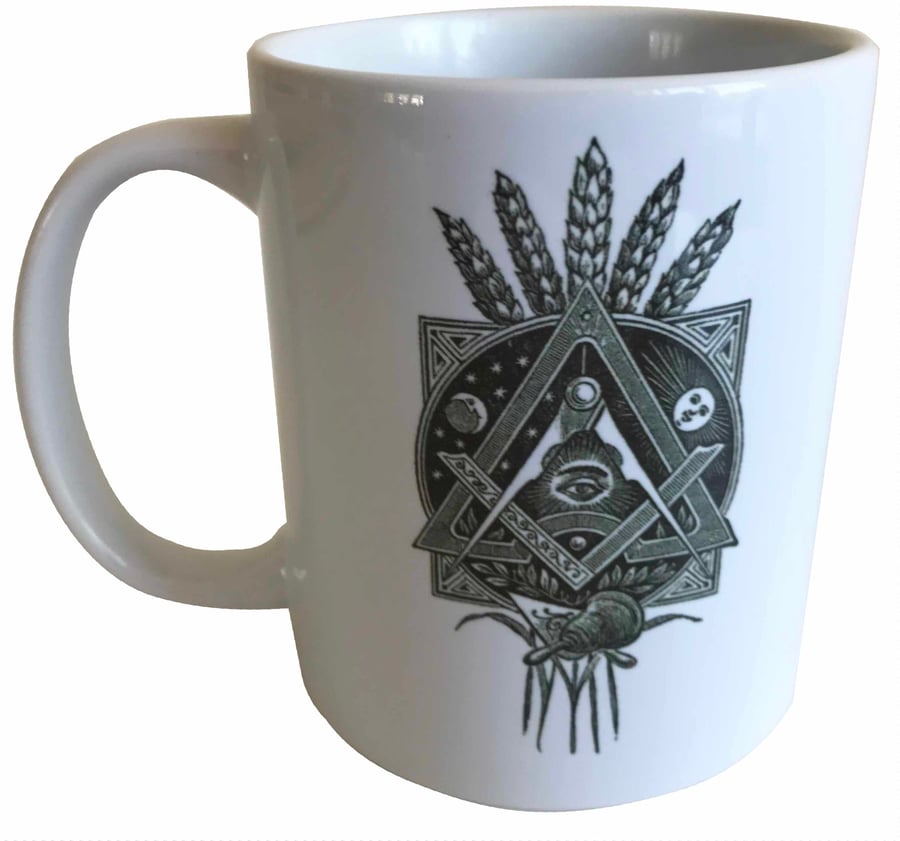 Masonic Symbolism - Masonic - 11oz Ceramic Mug