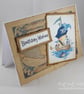 Handmade child's birthday card - pirate lion - Image 5