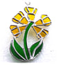 Cowslip Suncatcher Stained Glass Yellow Spring Flower 006 - Image 8