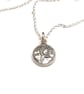 Silver mermaid money coin pendant  - Image 5