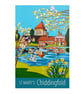 Chiddingfold St Mary's travel poster print by Susie West - Image 4