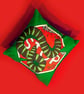 Go and Stop - Illustrated British Transport Dystopia Cushion - Image 2