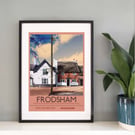 Frodsham, Cheshire UK Travel Print from Silver and Paper Prints NW005