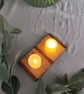 Hardwood Tealight Holder - Image 3