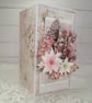Pink  Nutcracker Christmas. Luxury PinkChristmasCard. Festive Keepsake. (2) - Image 2