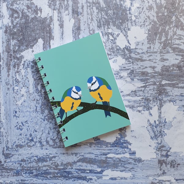 Bluetits A6 Notebook