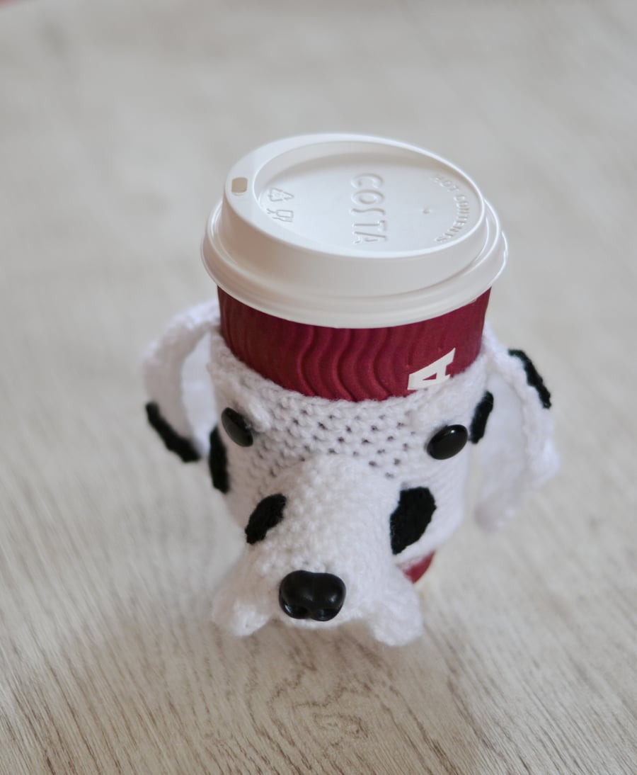 Dalmation Coffee Cozy,  Beer Cozy,  Can Cosie, Other Dogs Made to Order