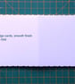 12 White Deckled edge greeting card blanks with envelopes