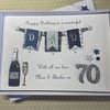 Special Order Personalised Birthday Card 
