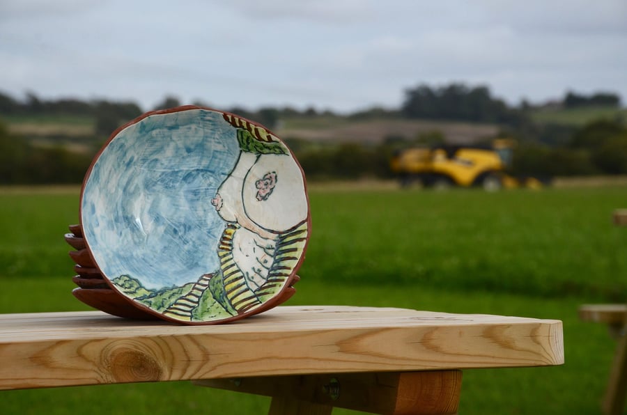 Old As Hills Dinner Plate