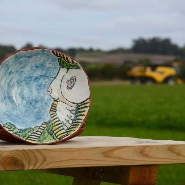 Old As Hills Dinner Plate