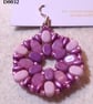 Hexagonal bead earrings (customisable) - Image 1