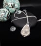 Sterling Silver 925 White Seaham Seaglass Pendant Full Hallmark - Image 5