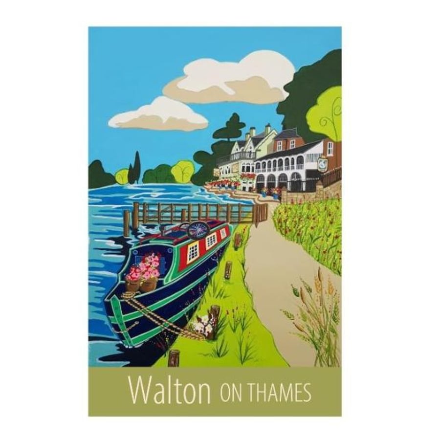 Walton On Thames - unframed