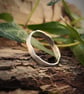 Sterling silver irregular band ring - Image 3
