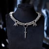 Dagger chainmail necklace 