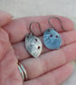 Sterling Silver Honesty Seed Pod Earrings - Image 4