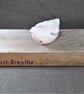Just Breathe semicolon- Bird sculpture for stress relief and good vibes - Image 4