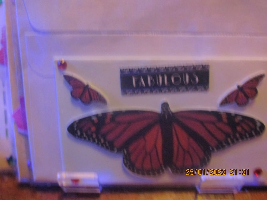 Fabulous Butterflies Small Card