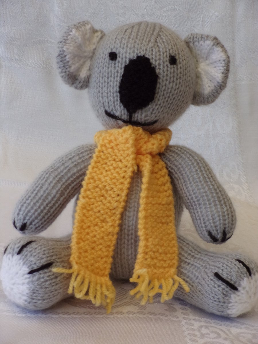 Knitted Koala Bear