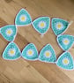 crochet bunting, daisy bunting, crochet garland - Image 1