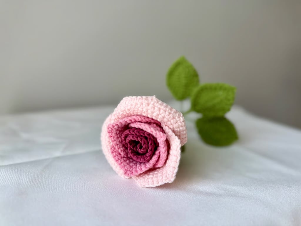 Handmade crochet rose, flowers,gift,wedding gift,