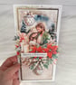 Handmade Christmas Card with Nativity Scene (43) Elegant 3D Christmas Card.  - Image 3