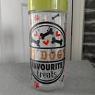 Dog treat jar, dog biscuit jar, can be personalised