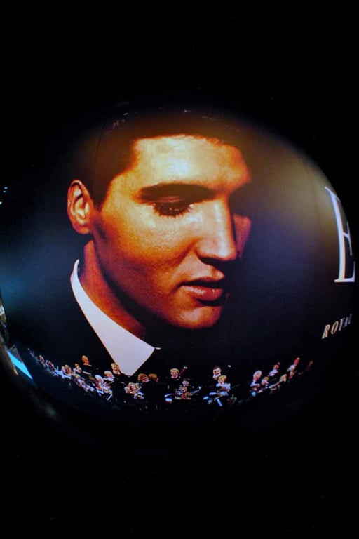 Elvis Presley On Tour The Exhibition London Photograph Print