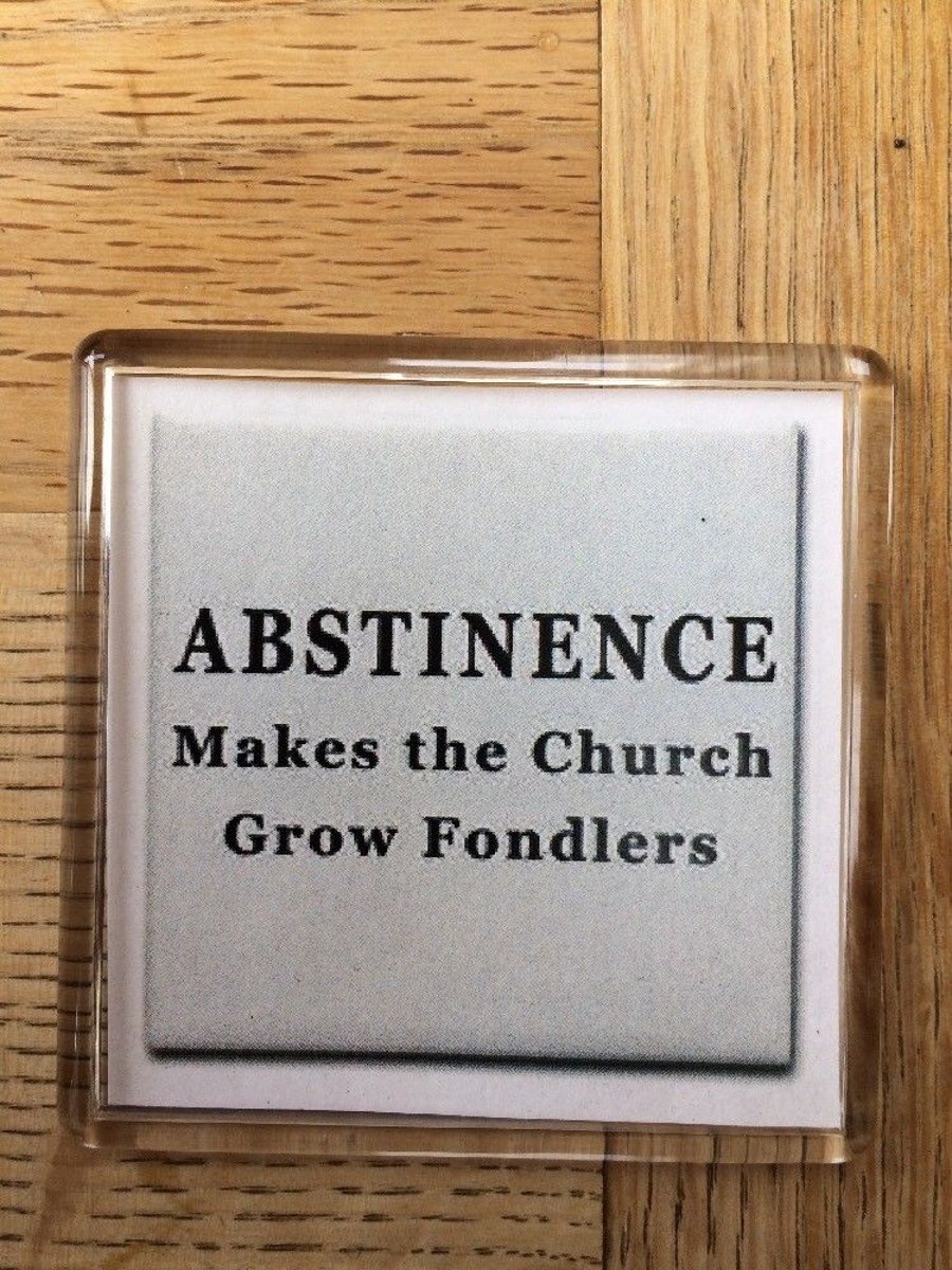 Abstinence Makes The Church Grow Fondlers Magnet
