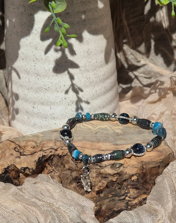 The 'Majestic Lagoon' Bracelet (one of a kind) 