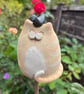 Marmalade cat cane topper - Image 3