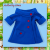 Reserved for Maddie - Special Offer - Royal Blue Shawl Collar Coat