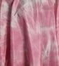 Pure Silk Large Square Scarf in Pink and White - Image 4