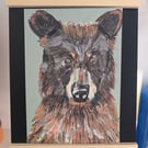 Old forest friend on A5 paper 