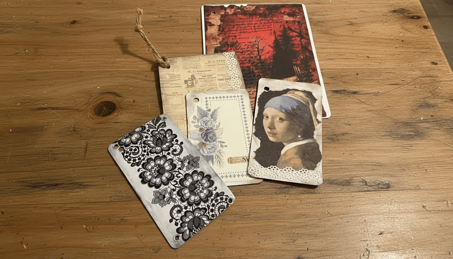 Junk journal:scrapbooking card inserts 