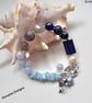 Designer Multigemstone Hand Made Chakra Designer Charm Bracelet  - Image 1