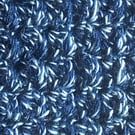 Beautiful unique handmade crochet baby blanket - 0-3 months
